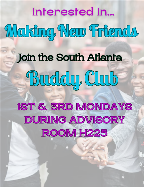 Join the South Atlanta Buddy Club.  